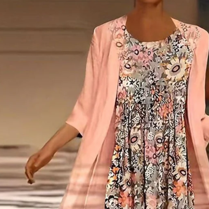 Essie™ - Enchanting Floral Boho Dress