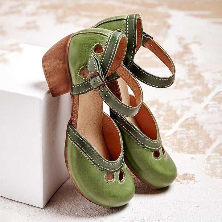 Giulia™ | Sandals with Comfortable Low Heels