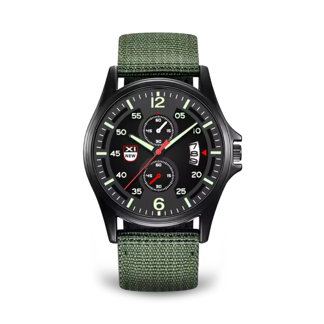 Sporty Military Quartz Watch