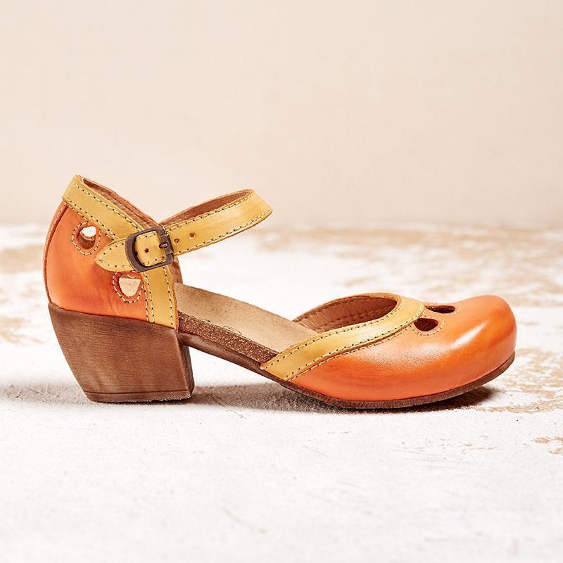 Giulia™ | Sandals with Comfortable Low Heels