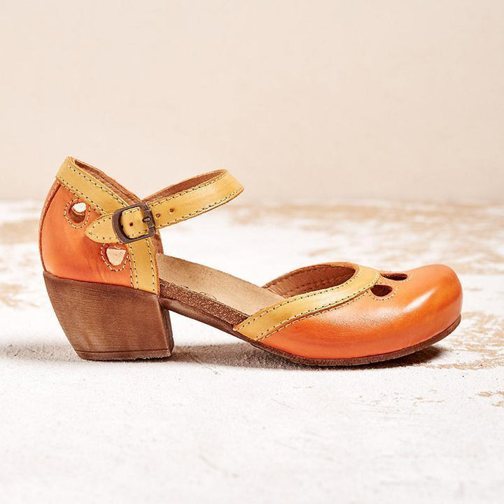 Giulia™ | Sandals with Comfortable Low Heels