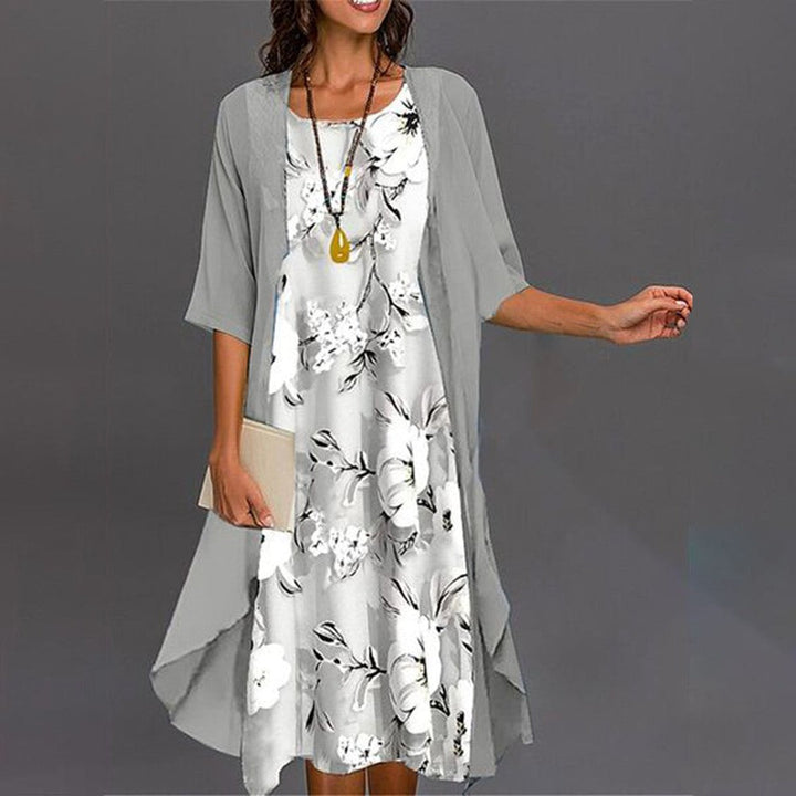 Viane™ - Chic and Stylish Printed Dress