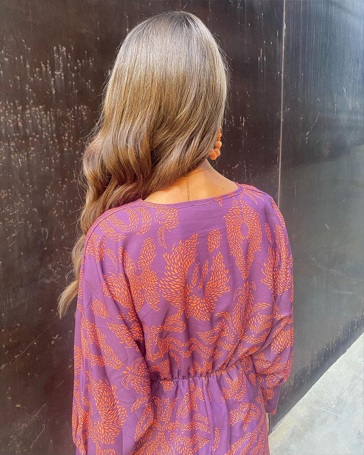 AZURA™ - Stunning Floral Wrap Dress for Effortless Elegance