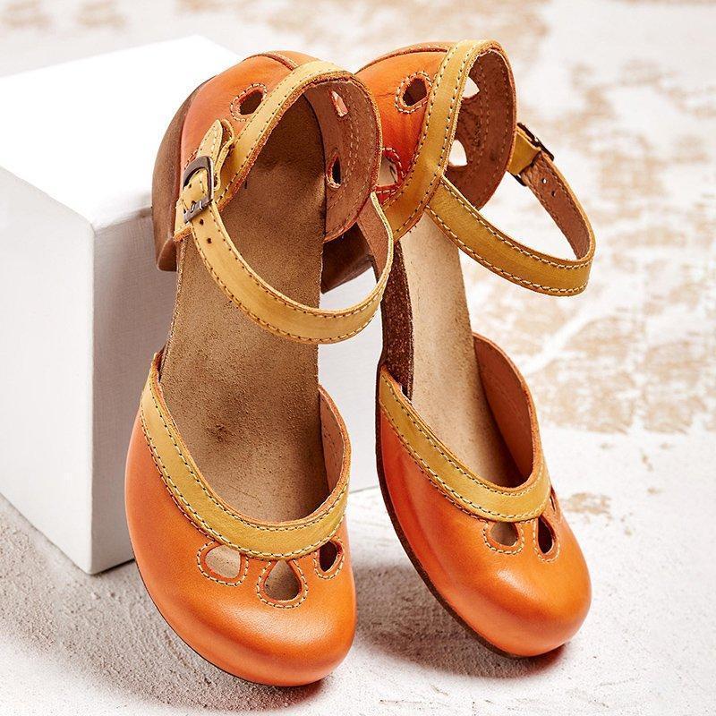 Giulia™ | Sandals with Comfortable Low Heels
