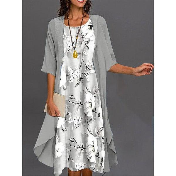 Viane™ - Chic and Stylish Printed Dress