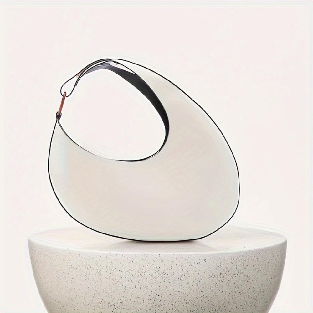 Anelisa® | Elegant Modern Minimalist Solid Color Hobo Bag