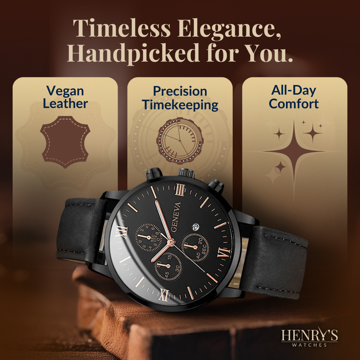 CASUAL ANALOG QUARTZ WATCH | Stylish and Timeless