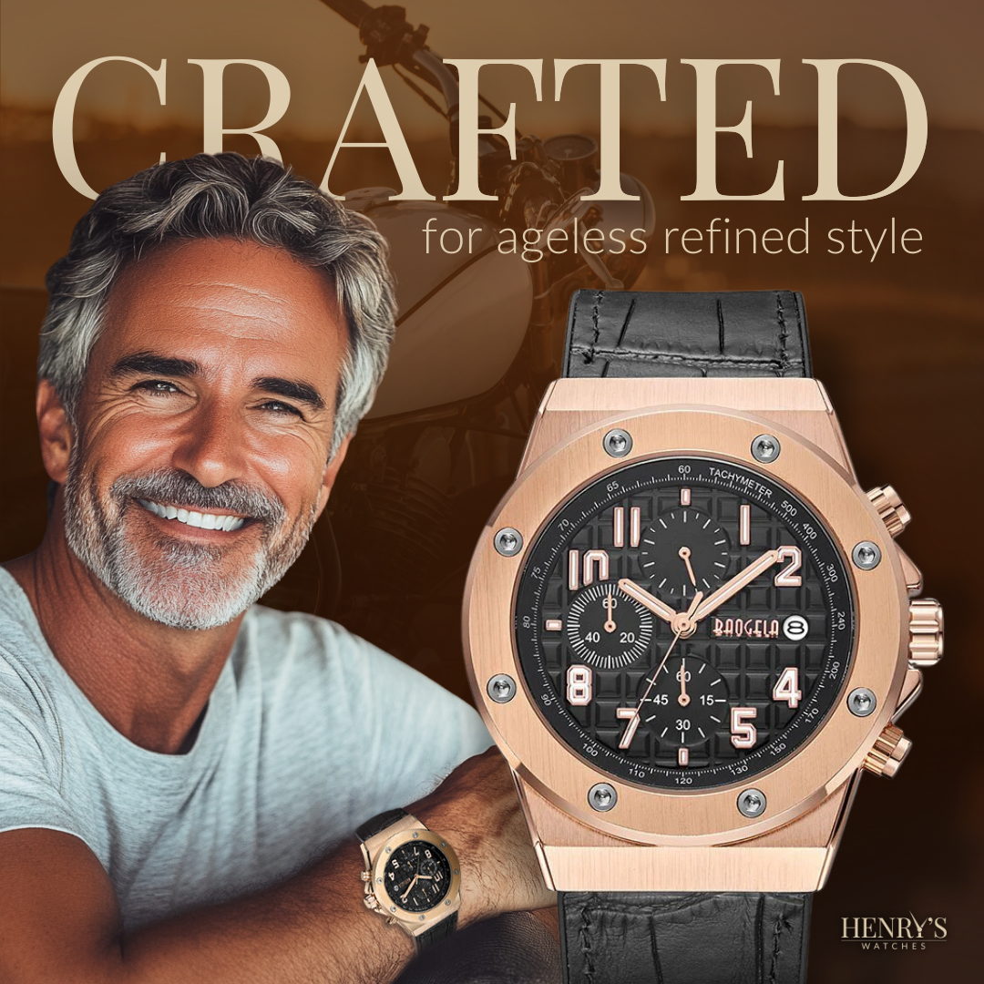 CASUAL CHRONOGRAPH WATCH | Stylish and versatile