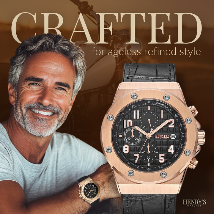 CASUAL CHRONOGRAPH WATCH | Stylish and versatile