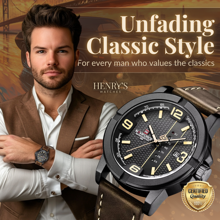 CASUAL QUARTZ WATCH | Stylish and versatile