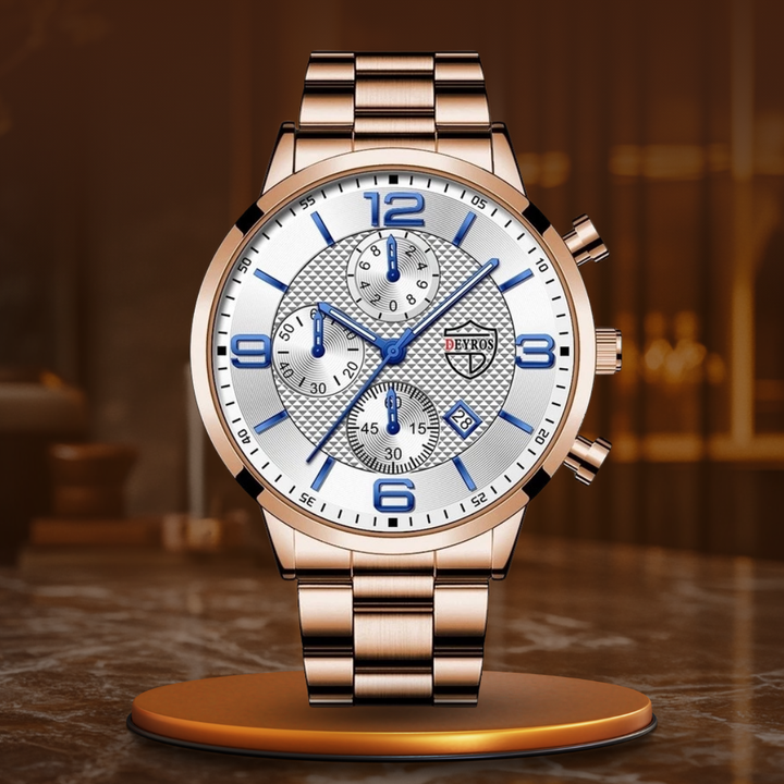 LUXURIOUS BUSINESS MENS WATCH | Elegance Meets Functionality