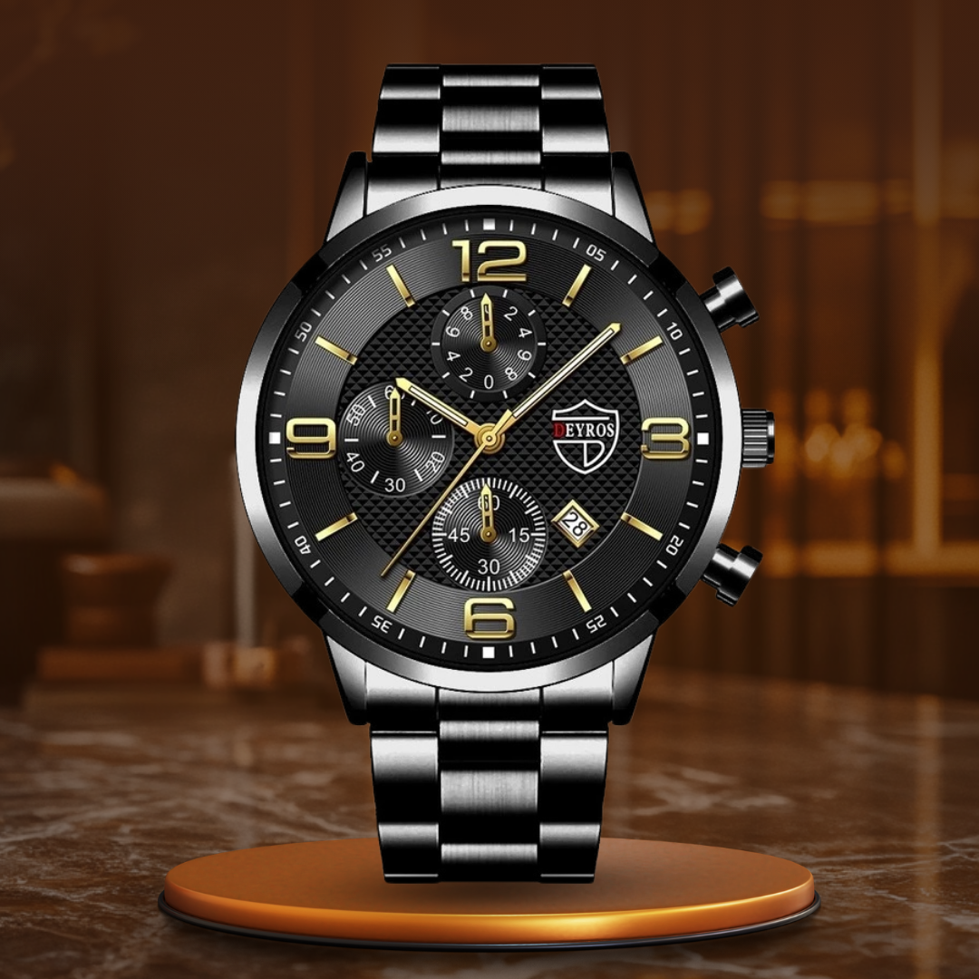 LUXURIOUS BUSINESS MENS WATCH | Elegance Meets Functionality