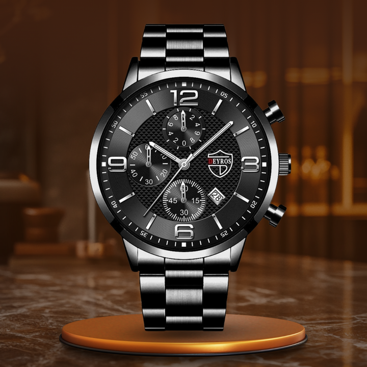 LUXURIOUS BUSINESS MENS WATCH | Elegance Meets Functionality