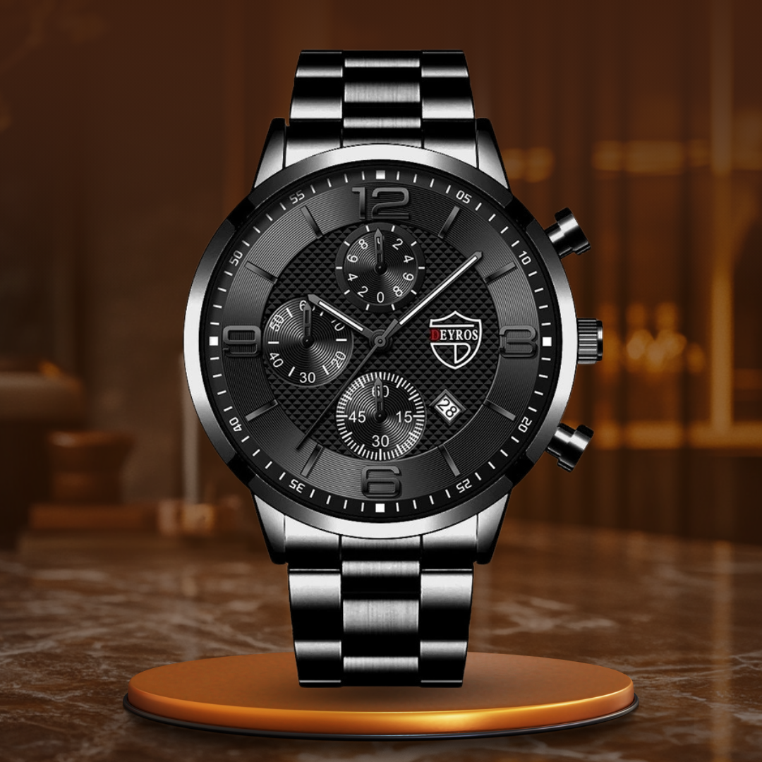LUXURIOUS BUSINESS MENS WATCH | Elegance Meets Functionality