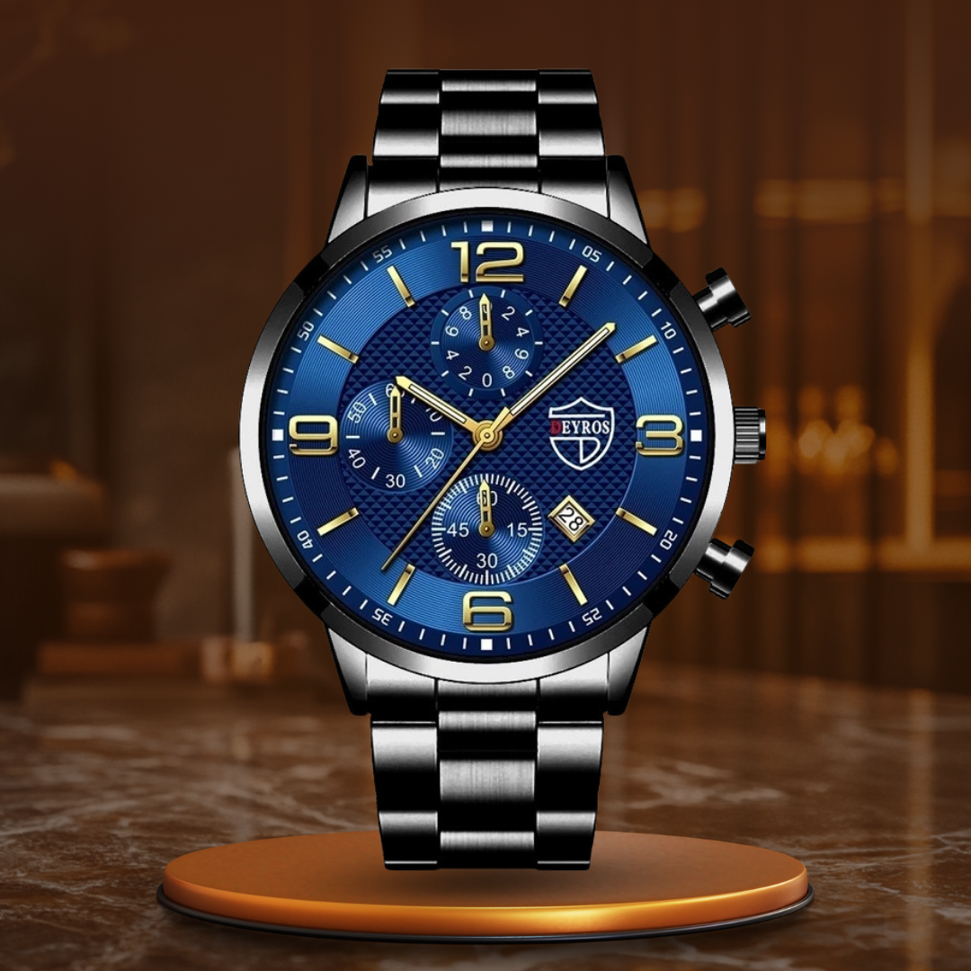 LUXURIOUS BUSINESS MENS WATCH | Elegance Meets Functionality