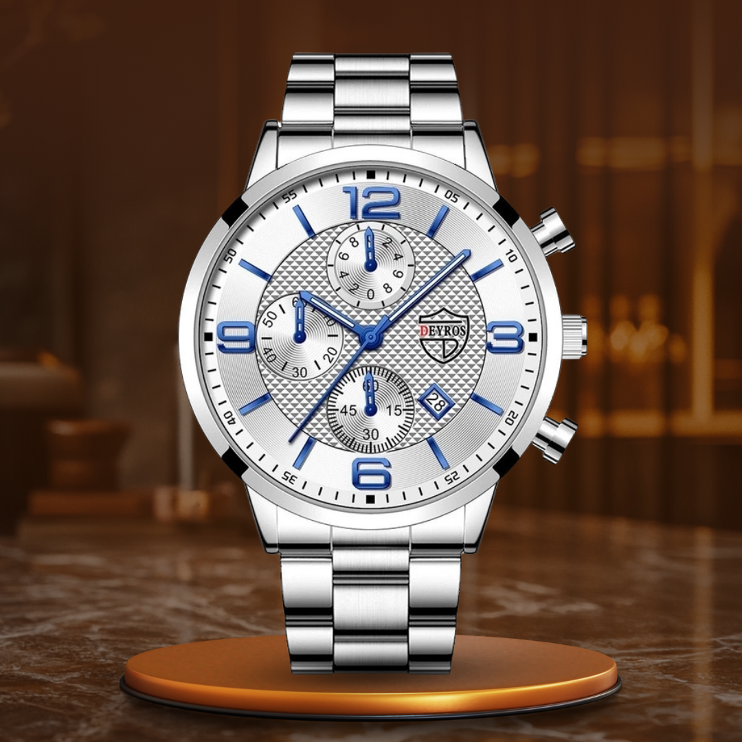 LUXURIOUS BUSINESS MENS WATCH | Elegance Meets Functionality