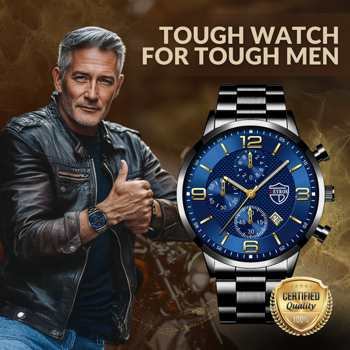 LUXURIOUS BUSINESS MENS WATCH | Elegance Meets Functionality