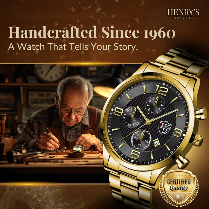 LUXURIOUS BUSINESS MENS WATCH | Elegance Meets Functionality