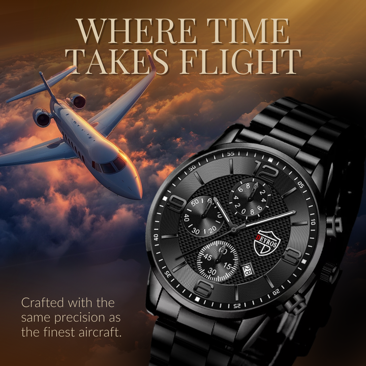 LUXURIOUS BUSINESS MENS WATCH | Elegance Meets Functionality
