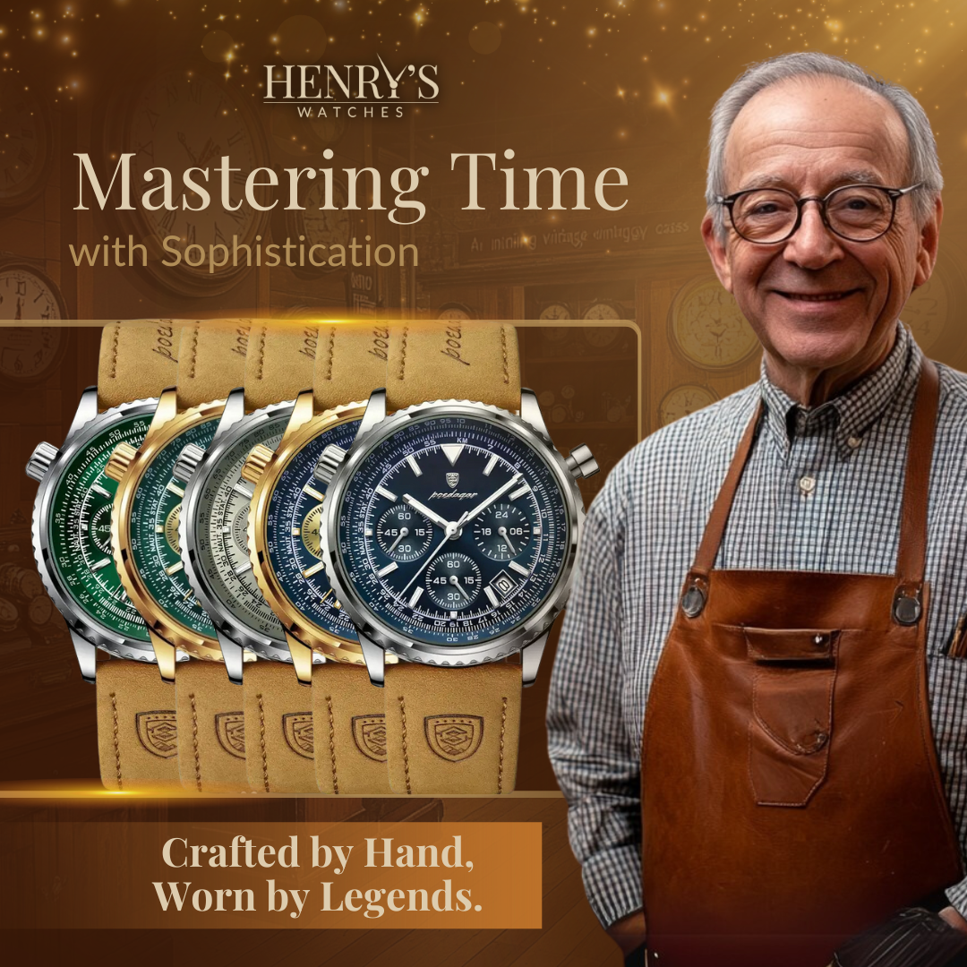 LUXURY CHRONOGRAPH WATCH | Timeless Elegance Redefined