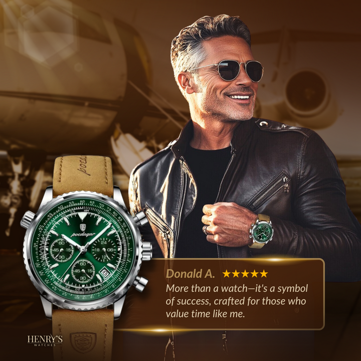 LUXURY CHRONOGRAPH WATCH | Timeless Elegance Redefined