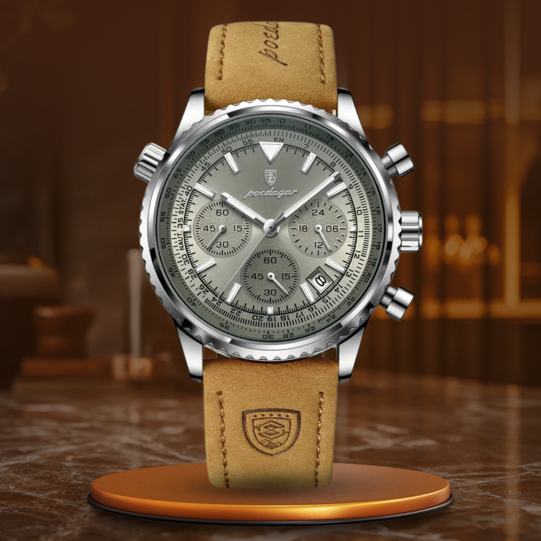 LUXURY CHRONOGRAPH WATCH | Timeless Elegance Redefined