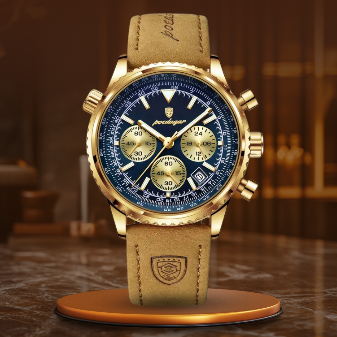LUXURY CHRONOGRAPH WATCH | Timeless Elegance Redefined