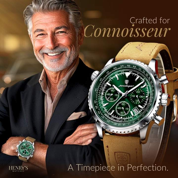 LUXURY CHRONOGRAPH WATCH | Timeless Elegance Redefined