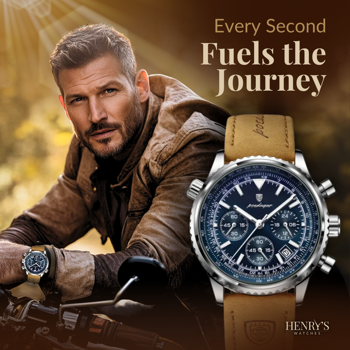 LUXURY CHRONOGRAPH WATCH | Timeless Elegance Redefined