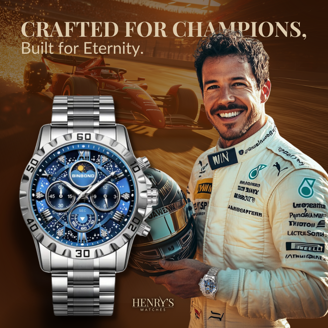 LUXURY CHRONOGRAPH WATCH | Elegance meets precision