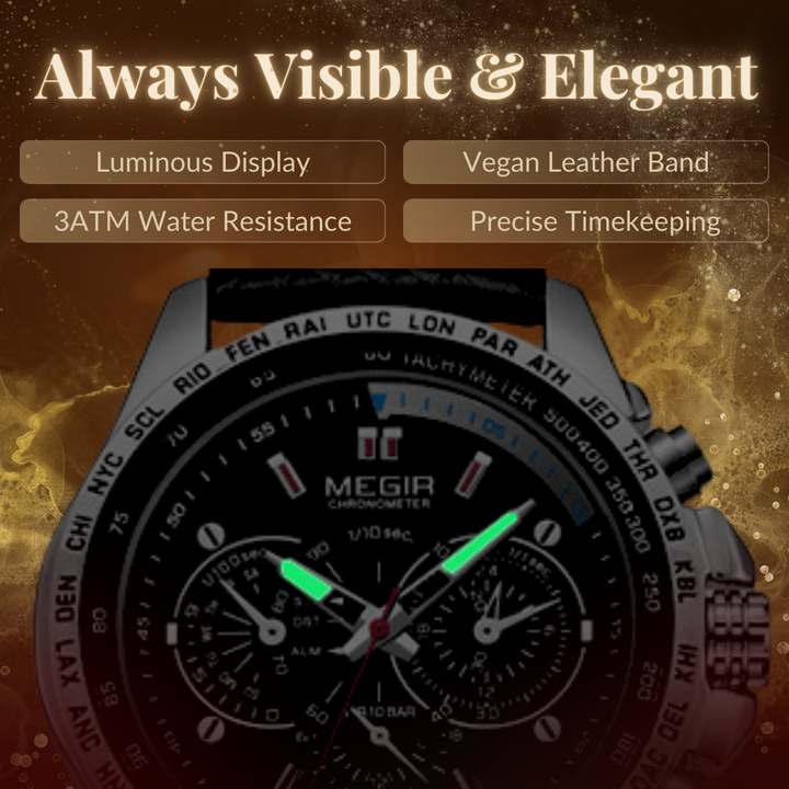 LUXURIOUS QUARTZ WATCH | Elegance Meets Precision