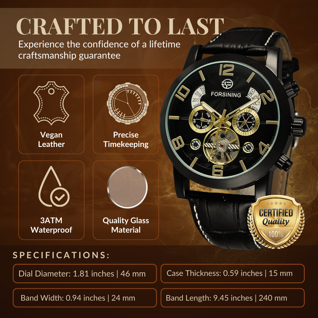 LUXURIOUS TOURBILLON | Precise Time Measurement