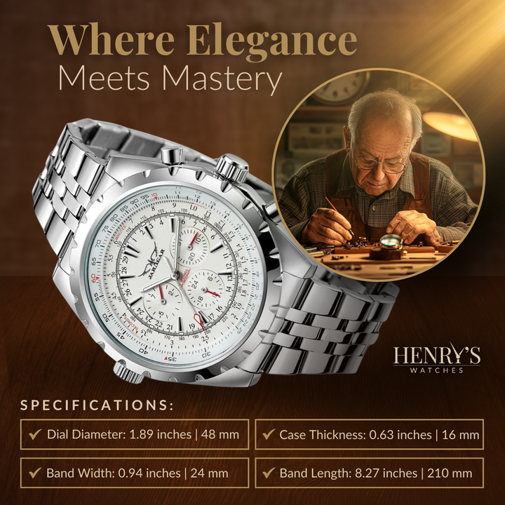 MILITARY MECHANICAL WATCH | Robust Precision Watch