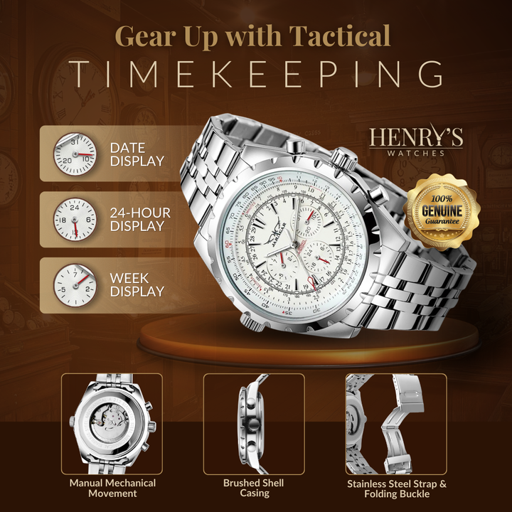 MILITARY MECHANICAL WATCH | Robust Precision Watch