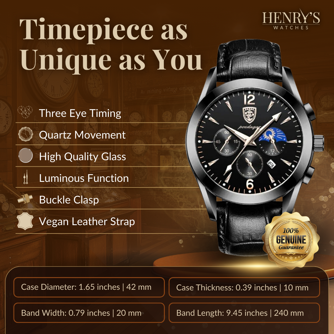 MODERN WATCH FOR MEN | Stylish, precise, durable