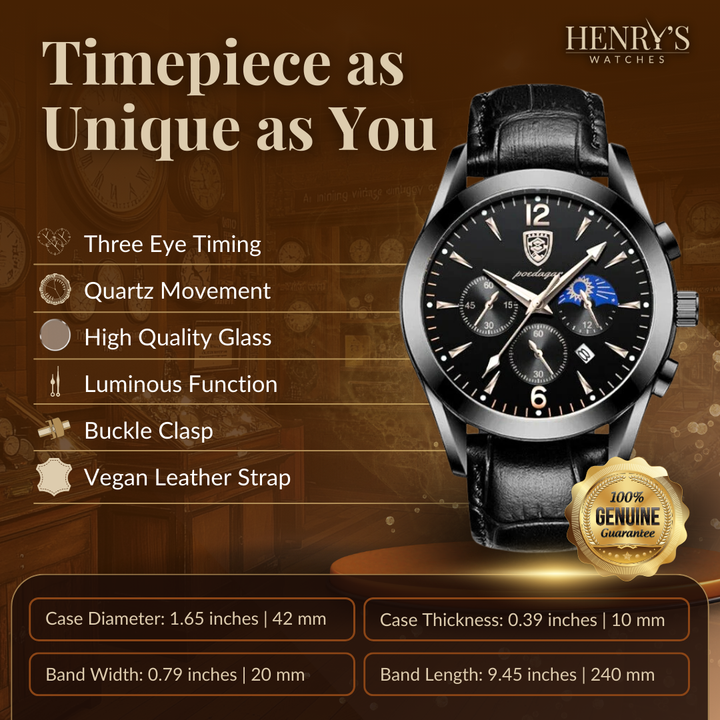 MODERN WATCH FOR MEN | Stylish, precise, durable