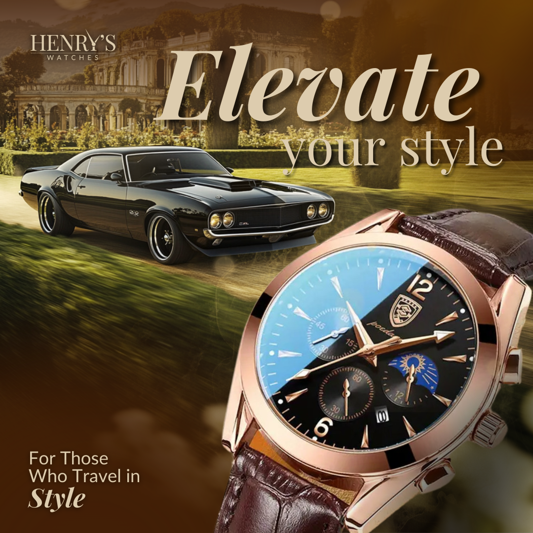 MODERN WATCH FOR MEN | Stylish, precise, durable