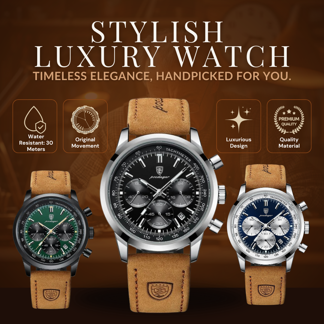STYLISH LUXURY WATCH | Elegant Timelessness Guaranteed