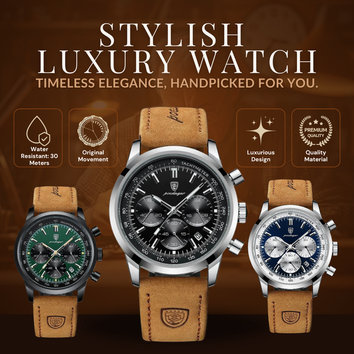 STYLISH LUXURY WATCH | Elegant Timelessness Guaranteed