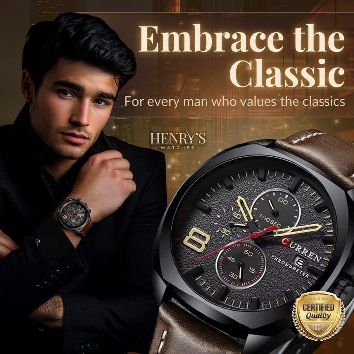 WATERPROOF CHRONOGRAPH | Robust, Stylish, Versatile