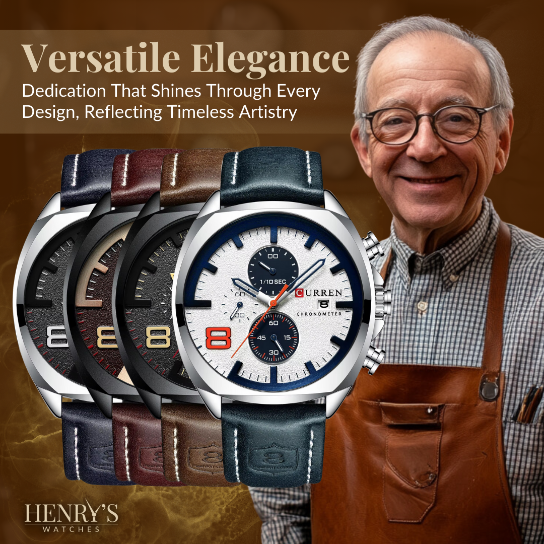 WATERPROOF CHRONOGRAPH | Robust, Stylish, Versatile