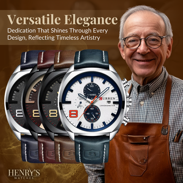 WATERPROOF CHRONOGRAPH | Robust, Stylish, Versatile