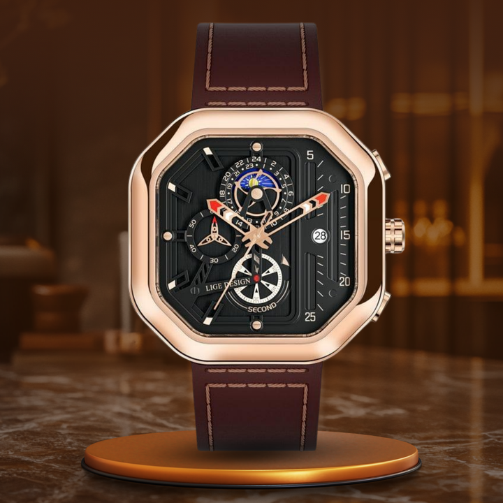 LUXURIOUS QUARTZ CHRONOGRAPH WATCH | Elegance meets Precision