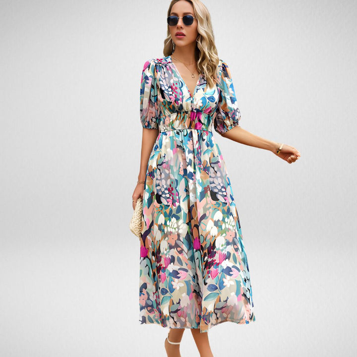Mirae™ - Bold Garden Dress