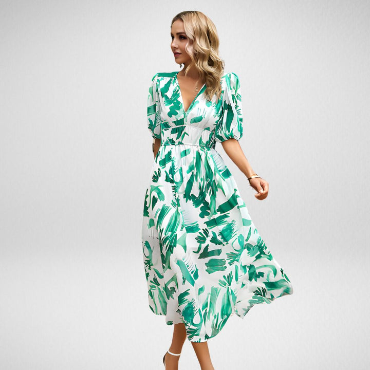 Mirae™ - Bold Garden Dress